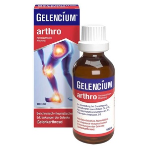 GELENCIUM® arthro Tropfen, 100 ml Mischung Produktbild
