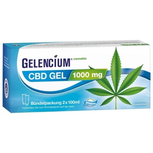 GELENCIUM Cannabis CBD Gel 1000 mg kÃ¼hlend Produktbild