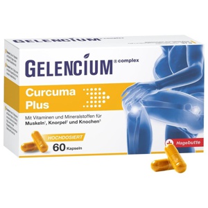 GELENCIUM Curcuma Plus hochdosiert m.Vit.C Kapseln Produktbild
