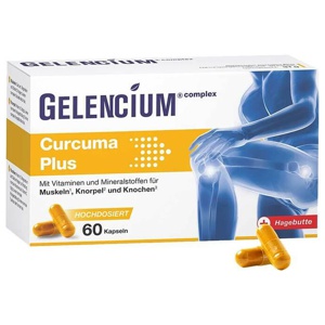 GELENCIUM Curcuma PLUS 60 St Kapseln Produktbild