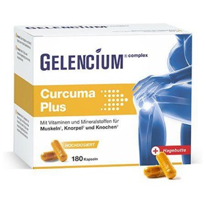 GELENCIUM Curcuma Plus hochdosiert m.Vit.C Kapseln Produktbild