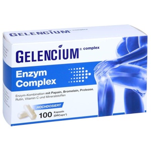 GELENCIUM Enzym Complex 100 St Kapseln Produktbild