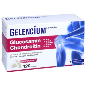 GELENCIUM Glucosamin Chondroitin 120 St Kapseln Produktbild