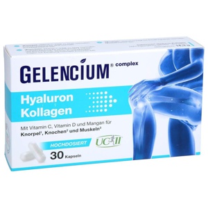GELENCIUM Hyaluron Kollagen 30 St Kapseln Produktbild