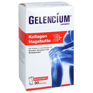 GELENCIUM Kollagen Hagebutte Direkt-Sticks+Vit.C Produktbild