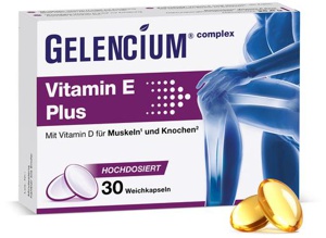 GELENCIUM Vitamin E Plus hochdos.m.Vit.D Weichkps. Produktbild