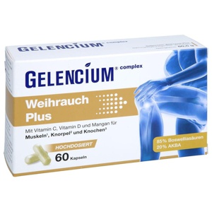 GELENCIUM Weihrauch Plus 60 St Kapseln Produktbild