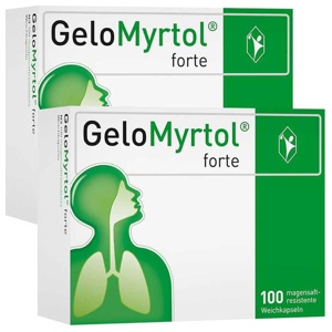 Gelomyrtol forte Kapseln, 2x100 St Magensaftresistente Weichkapseln Produktbild