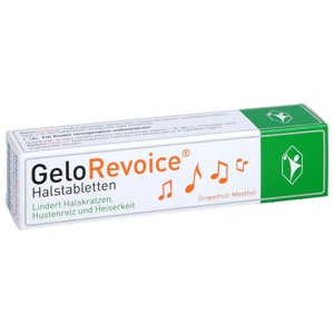 GELOREVOICE Halstabletten Grapefruit-Menthol Lut. Produktbild