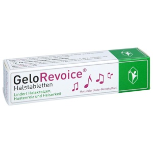 GELOREVOICE Halstabletten Holunderbl.-Mentholfrei Produktbild