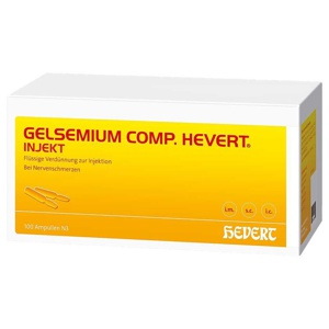 GELSEMIUM COMP. HEVERT INJEKT 100X2 ml Ampullen Produktbild