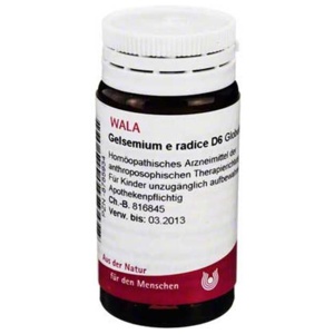 GELSEMIUM E radice D 6 Globuli Produktbild