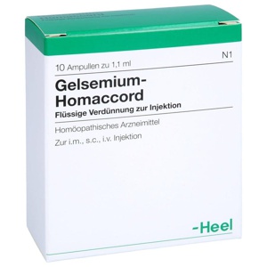 GELSEMIUM HOMACCORD Ampullen Produktbild