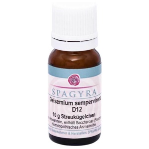 GELSEMIUM SEMPERVIRENS D 12 Globuli Produktbild