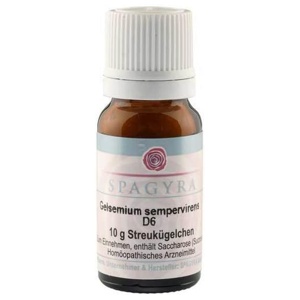 GELSEMIUM SEMPERVIRENS D 6 Globuli Produktbild
