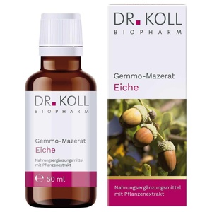 Gemmo-Mazerat Eiche Dr. Koll Quercus pedunculata Tropfen, 50 ml Tropfen Produktbild