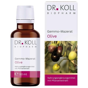 Gemmo-Mazerat Olive Dr. Koll Olea europaea Tropfen, 50 ml Tropfen Produktbild