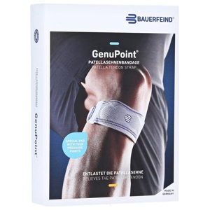 Genupoint Patellasehnenbandage Größe 2 schwarz, 1 St Bandage Produktbild
