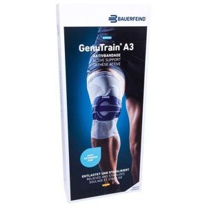 Genutrain A3 Kniebandage links Größe 6 natur, 1 St Bandage Produktbild