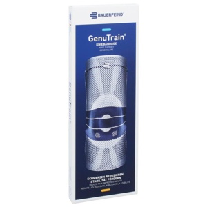 GENUTRAIN Kniebandage Gr.2 schwarz Produktbild