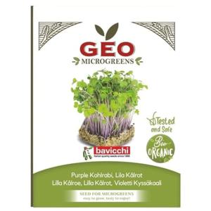 GEO Kålrabbi Lila Microgreens EKO 15 g produkt bild