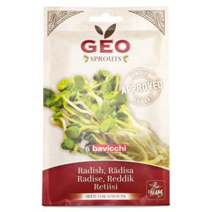 GEO GREENS - ekologisk rädisfrön för groning 30 g produkt bild
