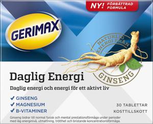 Gerimax Daglig Energi 30 st produkt bild