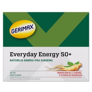Gerimax Daglig Energi 50+ produktbillede