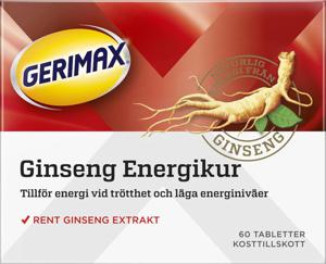 Gerimax Ginseng 60 tabletter produkt bild