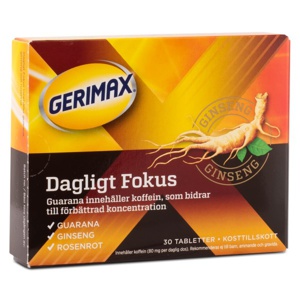 Gerimax Instant Energy 30 tabletter produktbillede