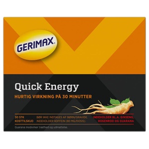 Gerimax Quick Energy produktbillede