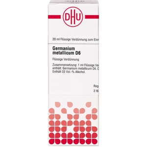 GERMANIUM METALLICUM D 6 Dilution Produktbild
