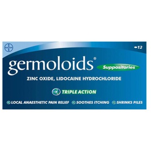 Germoloids - 12 Suppositories product image