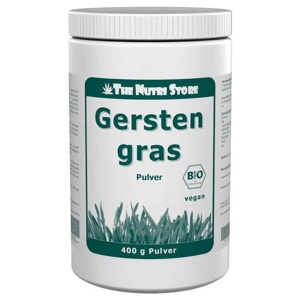 Gerstengras Pulver Bio, 400 g Pulver Produktbild