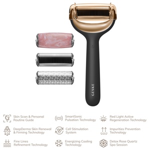 GESKE MicroNeedle Face & Body Roller 9 in 1 Gray produktbillede