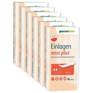 Gesund LEBEN Einlagen mini plus Produktbild