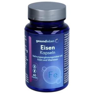 GESUND LEBEN Eisen 15 mg Kapseln Produktbild