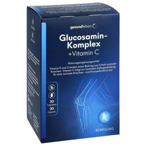 GESUND LEBEN Glucosamin-Komplex+Vit.C Tab.+Kaps. Produktbild