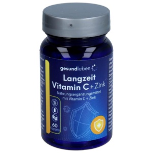 GESUND LEBEN Langzeit Vitamin C+Zink Depot Kapseln Produktbild