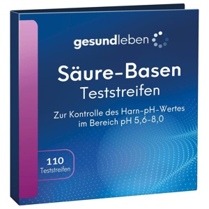 Gesund Leben Säure-Basen-Teststreifen, 110 St Teststreifen Produktbild