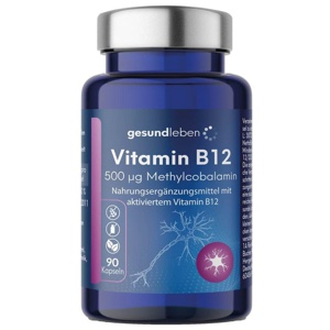 Gesund LEBEN Vitamin B12 Kapseln Produktbild