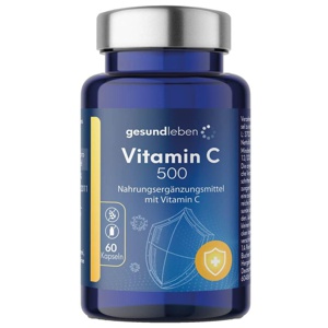 GESUND LEBEN Vitamin C 500 Kapseln Produktbild