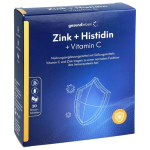 GESUND LEBEN Zink+Histidin+Vit.C Brausetabletten Produktbild