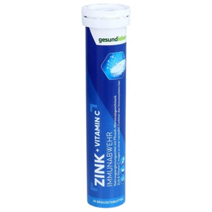 GESUND LEBEN Zink+Vitamin C Brausetabletten Produktbild