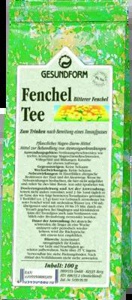 GESUNDFORM-Fenchel-Tee Produktbild