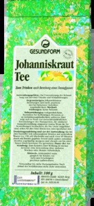 GESUNDFORM-Johanniskraut-Tee Produktbild
