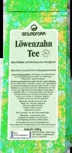 GESUNDFORM-Loewenzahn-Tee Produktbild