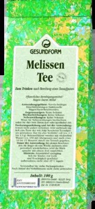 GESUNDFORM-Melissenblaetter-Tee Produktbild