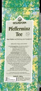 GESUNDFORM-Pfefferminzblaetter-Tee Produktbild