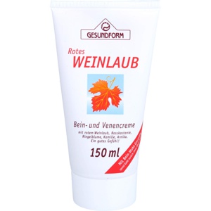 GESUNDFORM rotes Weinlaub Creme Produktbild